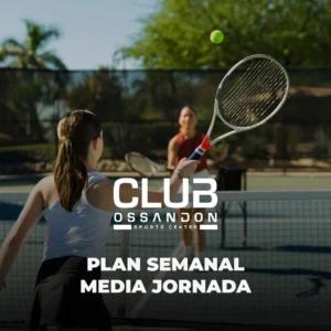 Plan Semanal - Media jornada