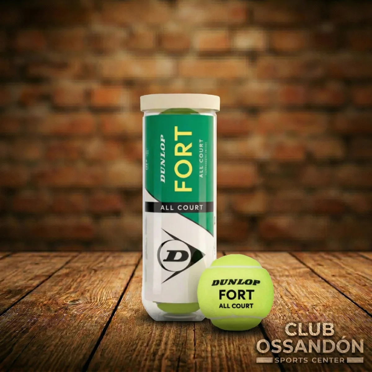 Pelota Dunlop Fort x 3un